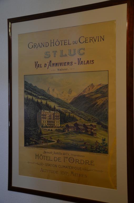 Guesthouse & Hotel Le Cervin Vissoie Exterior photo